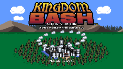 Kingdom Bash title screen